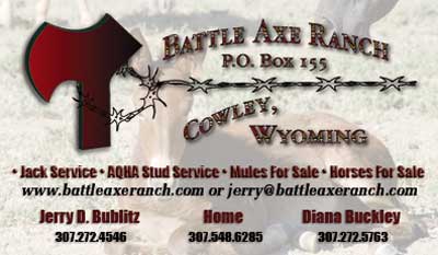 Battleaxe Ranch Business Card
